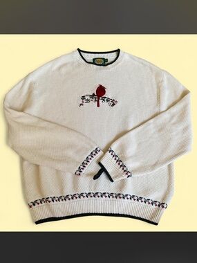 Vintage Cabela’s cardinal sweater